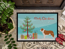 Load image into Gallery viewer, Saint Bernard Merry Christmas Tree Doormat - 18x27 Decorative Floor Mat – Indoor/Outdoor Rug with Artistic Flair BB2994MAT