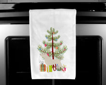 Load image into Gallery viewer, Anatolian Shepherd Merry Christmas Tree Kitchen Towels – Set of 2 - Decorative &amp; Absorbent Cotton | BB2995WTKT