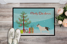 Load image into Gallery viewer, Bull Terrier Merry Christmas Tree Doormat - 18x27 Decorative Floor Mat – Indoor/Outdoor Rug with Artistic Flair BB2996MAT