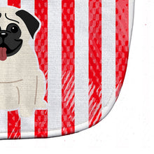 Load image into Gallery viewer, Patriotic USA Pug Cream Baby Bib BB2999BIB