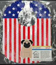 Load image into Gallery viewer, Patriotic USA Pug Fawn Baby Bib BB3003BIB