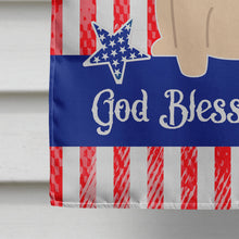 Load image into Gallery viewer, Patriotic USA Pug Fawn Flag Canvas House Size BB3003CHF