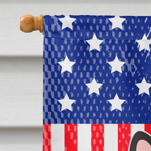 Load image into Gallery viewer, Patriotic USA French Bulldog Brindle Flag Canvas House Size BB3004CHF