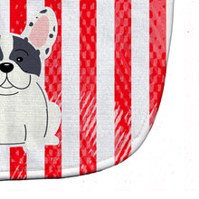 Load image into Gallery viewer, Patriotic USA French Bulldog Piebald Baby Bib BB3006BIB