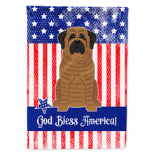Load image into Gallery viewer, Patriotic USA Mastiff Brindle Flag Canvas House Size BB3010CHF