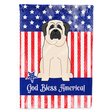 Load image into Gallery viewer, Patriotic USA Mastiff White Flag Canvas House Size BB3012CHF