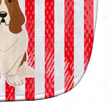 Load image into Gallery viewer, Patriotic USA Basset Hound Baby Bib BB3016BIB