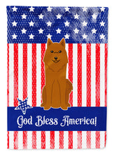 Load image into Gallery viewer, Patriotic USA Karelian Bear Dog Garden Flag - Outdoor Decorative Yard Flag