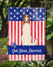 Load image into Gallery viewer, Patriotic USA Borzoi Garden Flag - Outdoor Decorative Yard Flag BB3018GF