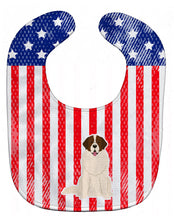 Load image into Gallery viewer, Patriotic USA Moscow Watchdog Baby Bib BB3022BIB
