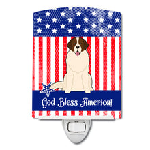 Load image into Gallery viewer, Patriotic USA Moscow Watchdog Ceramic Night Light BB3022CNL