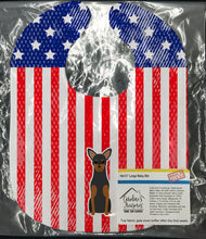 Load image into Gallery viewer, Patriotic USA Manchester Terrier Baby Bib BB3023BIB