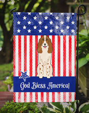 Load image into Gallery viewer, Patriotic USA Russian Spaniel Garden Flag - Outdoor Decorative Yard Flag