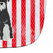 Load image into Gallery viewer, Patriotic USA Standard Schnauzer Salt and Pepper Baby Bib BB3028BIB
