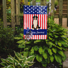 Load image into Gallery viewer, Patriotic USA Bernese Mountain Dog Garden Flag - Outdoor Decorative Yard Flag BB3031GF
