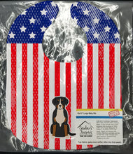 Load image into Gallery viewer, Patriotic USA Greater Swiss Mountain Dog Baby Bib BB3032BIB