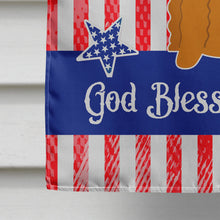 Load image into Gallery viewer, Patriotic USA Airedale Flag Canvas House Size BB3036CHF