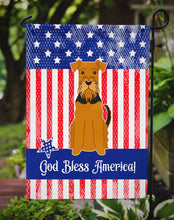 Load image into Gallery viewer, Patriotic USA Airedale Garden Flag - Outdoor Decorative Yard Flag