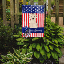 Load image into Gallery viewer, Patriotic USA Westie Garden Flag - Outdoor Decorative Yard Flag BB3037GF