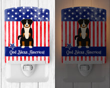 Load image into Gallery viewer, Patriotic USA Appenzeller Sennenhund Ceramic Night Light BB3038CNL