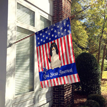 Load image into Gallery viewer, Patriotic USA Swiss Hound Flag Canvas House Size BB3039CHF
