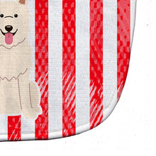 Load image into Gallery viewer, Patriotic USA White German Shepherd Baby Bib BB3040BIB
