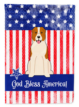 Load image into Gallery viewer, Patriotic USA Central Asian Shepherd Dog Garden Flag - Outdoor Decorative Yard Flag BB3044GF
