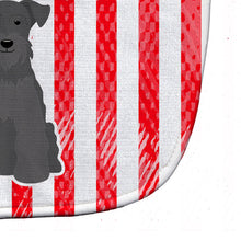 Load image into Gallery viewer, Patriotic USA Miniature Schanuzer Black Baby Bib BB3046BIB