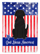 Load image into Gallery viewer, Patriotic USA Black Labrador Garden Flag - Outdoor Decorative Yard Flag