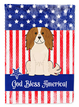 Load image into Gallery viewer, Patriotic USA Cavalier Spaniel Garden Flag - Outdoor Decorative Yard Flag