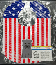 Load image into Gallery viewer, Patriotic USA Glen of Imal Grey Baby Bib BB3054BIB