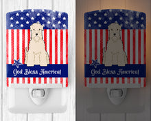 Load image into Gallery viewer, Patriotic USA Soft Coated Wheaten Terrier Ceramic Night Light BB3056CNL