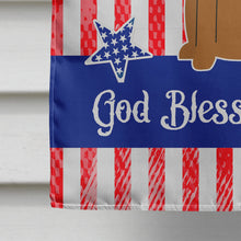 Load image into Gallery viewer, Patriotic USA Irish Terrier Flag Canvas House Size BB3057CHF
