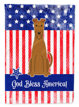 Load image into Gallery viewer, Patriotic USA Irish Terrier Garden Flag - Outdoor Decorative Yard Flag
