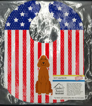 Load image into Gallery viewer, Patriotic USA Irish Setter Baby Bib BB3059BIB