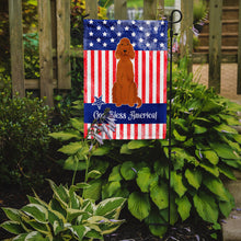 Load image into Gallery viewer, Patriotic USA Irish Setter Garden Flag - Outdoor Decorative Yard Flag
