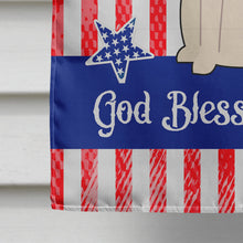 Load image into Gallery viewer, Patriotic USA Irish Wolfhound Flag Canvas House Size BB3060CHF