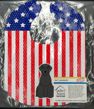 Load image into Gallery viewer, Patriotic USA Giant Schnauzer Baby Bib BB3061BIB