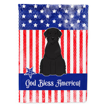 Load image into Gallery viewer, Patriotic USA Giant Schnauzer Flag Canvas House Size BB3061CHF