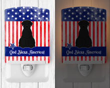 Load image into Gallery viewer, Patriotic USA Giant Schnauzer Ceramic Night Light BB3061CNL