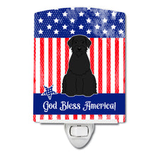 Load image into Gallery viewer, Patriotic USA Giant Schnauzer Ceramic Night Light BB3061CNL