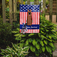 Load image into Gallery viewer, Patriotic USA German Shepherd Garden Flag - Outdoor Decorative Yard Flag