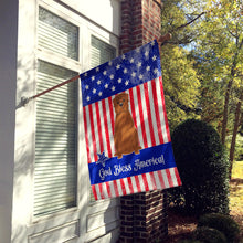 Load image into Gallery viewer, Patriotic USA Dogue de Bourdeaux Flag Canvas House Size BB3068CHF