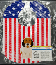 Load image into Gallery viewer, Patriotic USA Petit Basset Griffon Veenden Baby Bib BB3074BIB