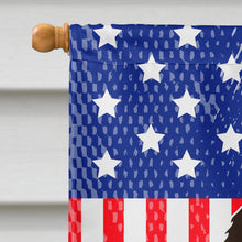 Load image into Gallery viewer, Patriotic USA Petit Basset Griffon Veenden Flag Canvas House Size BB3074CHF