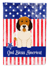 Load image into Gallery viewer, Patriotic USA Petit Basset Griffon Veenden Garden Flag - Outdoor Decorative Yard Flag