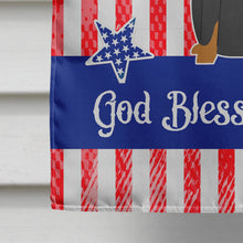 Load image into Gallery viewer, Patriotic USA Beauce Shepherd Dog Flag Canvas House Size