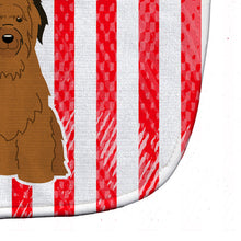 Load image into Gallery viewer, Patriotic USA Briard Brown Baby Bib BB3077BIB