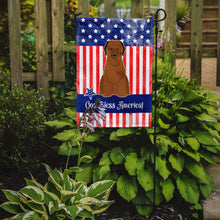 Load image into Gallery viewer, Patriotic USA Briard Brown Garden Flag - Outdoor Decorative Yard Flag BB3077GF