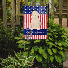 Load image into Gallery viewer, Patriotic USA Great Pyrenese Garden Flag - Outdoor Decorative Yard Flag BB3078GF